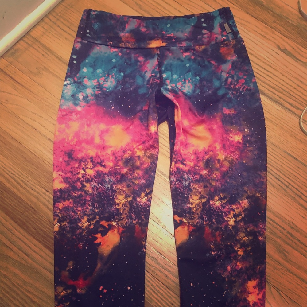 Cosmic workout pants